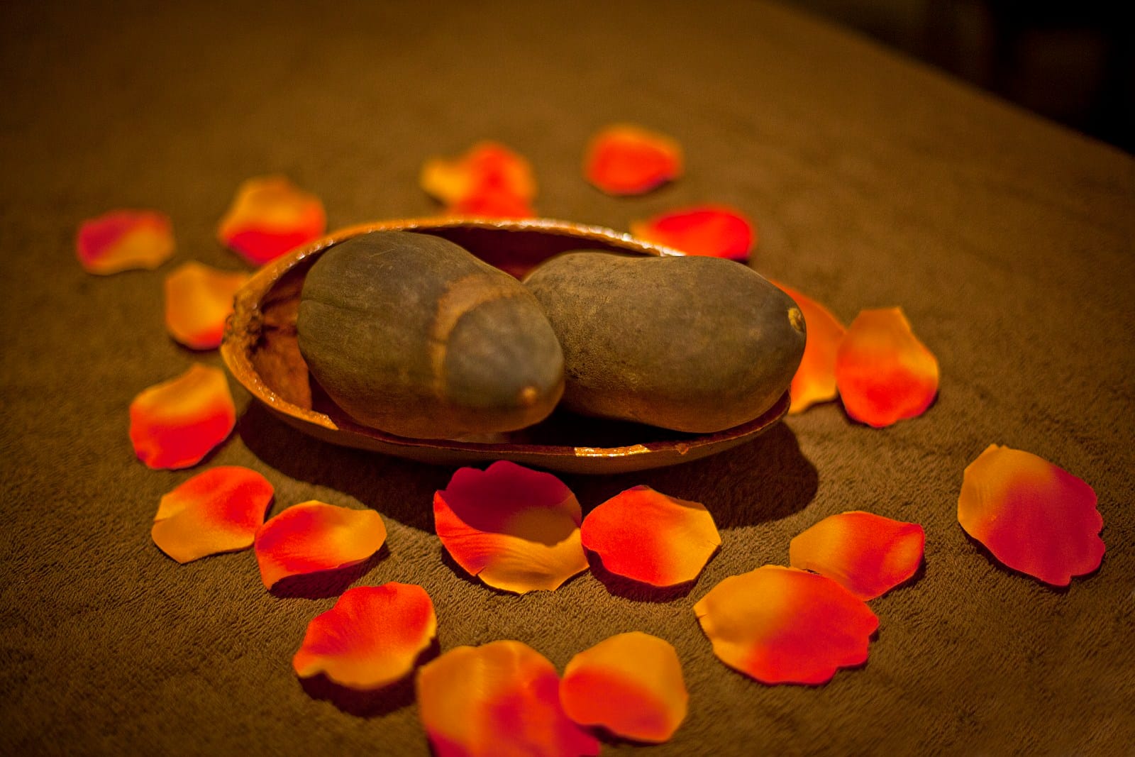 Sfeerbeeld bij de Baobab(noten)massage