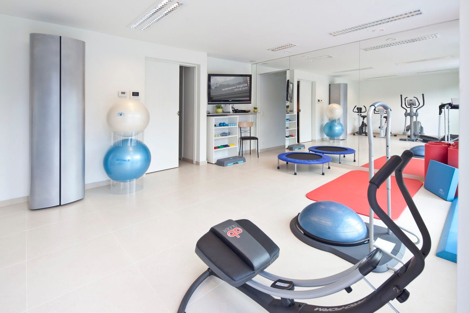 Sfeerbeeld bij de postnatale kinesitherapie